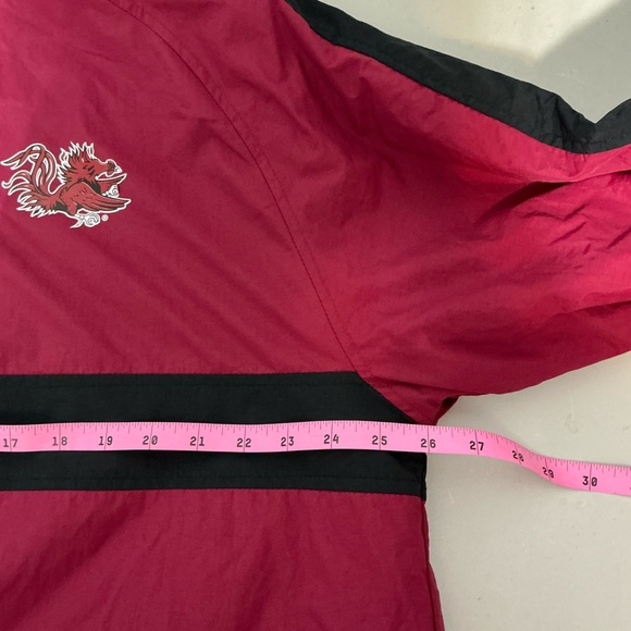 NCAA university of South Carolina gamecocks 3/4 zip pull over size L - Picture 4 of 6